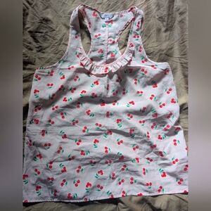 Cherry Print Tank Top